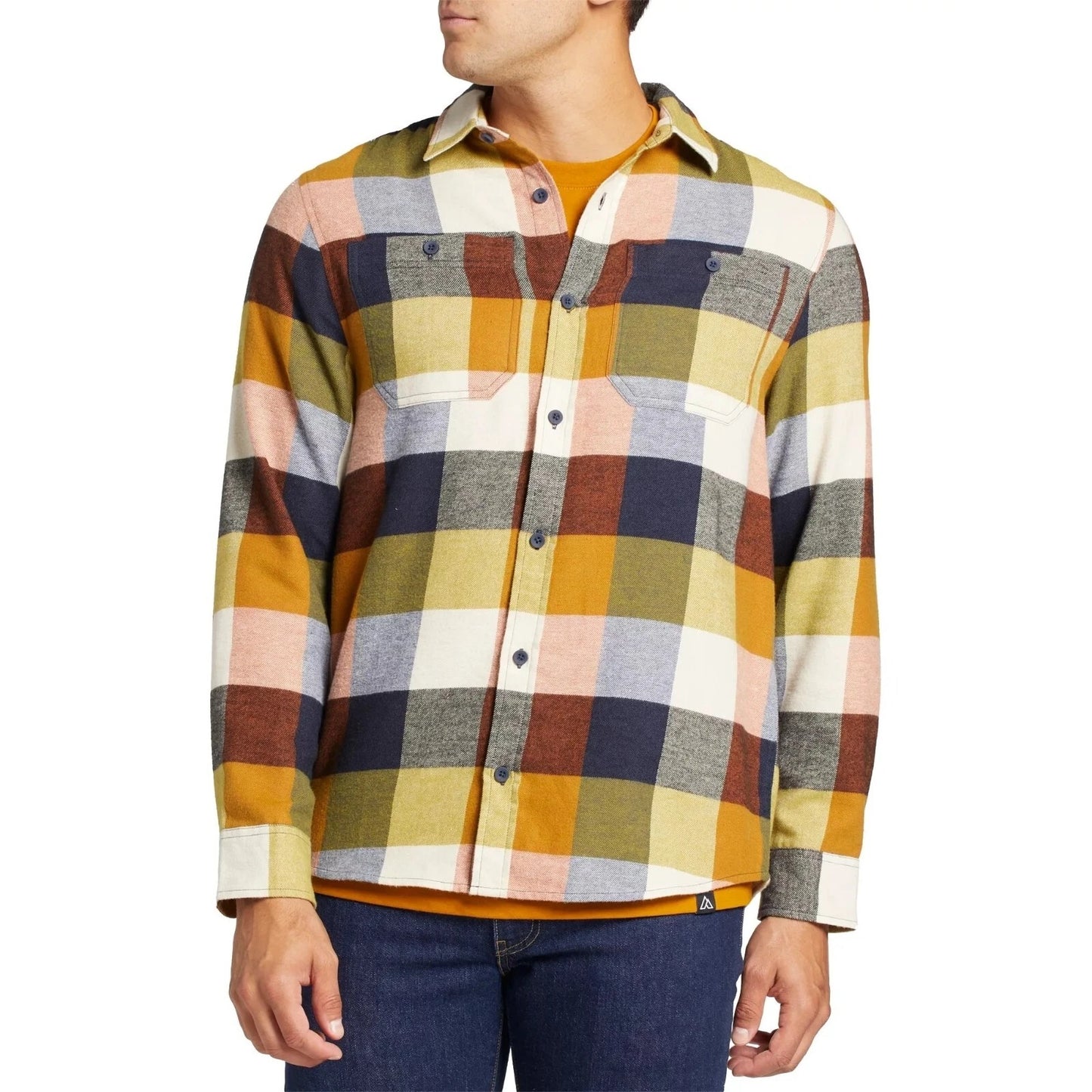 Alpine Design Brushed Flannel Long Sleeve Shirt Blackberry Plaid Size XL NWT