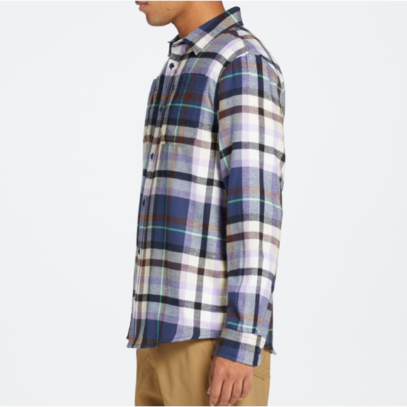Alpine Design Mens Brushed Flannel Long Sleeve Shirt-King Winter Plaid Medium