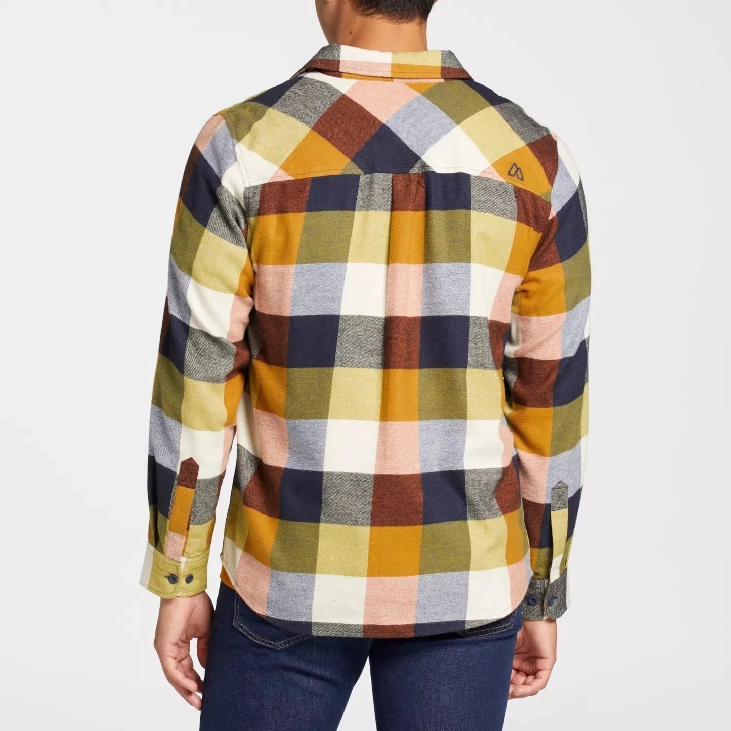 Alpine Design Brushed Flannel Long Sleeve Shirt-Blackberry Plaid Medium NWT