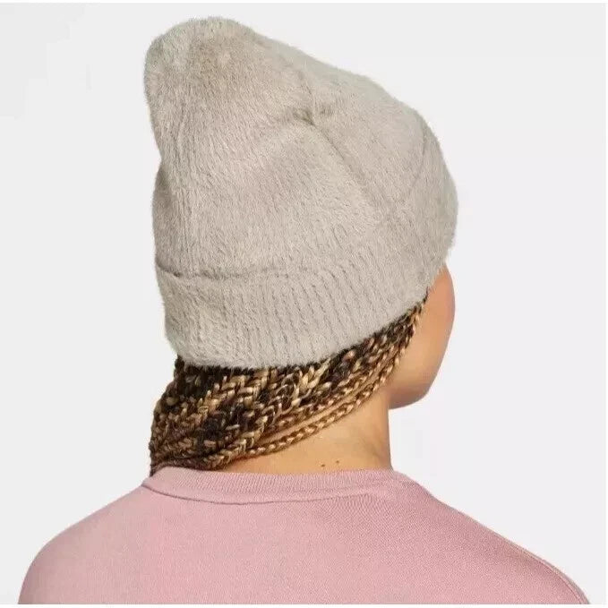 Alpine Design Women's Fuzzy Rib Beanie- Taupe - One Size
