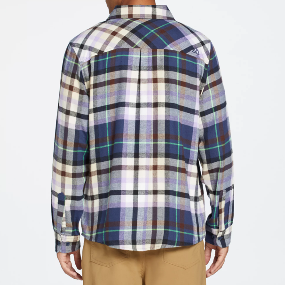 Alpine Design Mens Brushed Flannel Long Sleeve Shirt-King Winter Plaid Medium