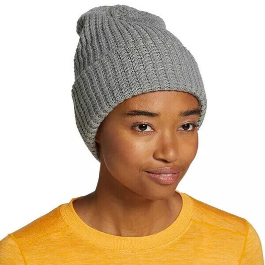 Alpine Design Women's Slouchy Waffle Beanie Hat, Grey, One Size