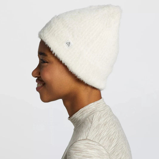 Alpine Alpine Design Women's Fuzzy Rib Beanie, Cream, One Size