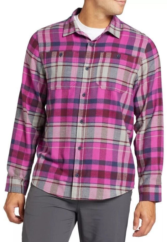 Alpine Design Men's Brushed Flannel Long Sleeve Shirt Size Small
