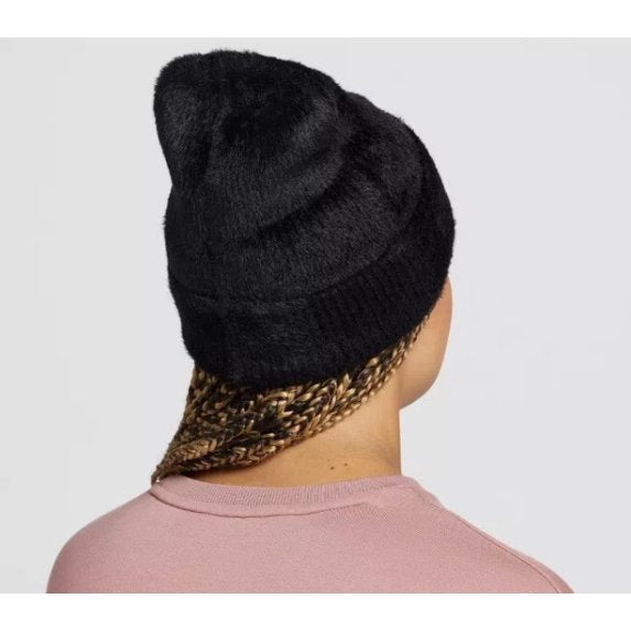 Alpine Design Women's Fuzzy Rib Black Beanie Size One Size