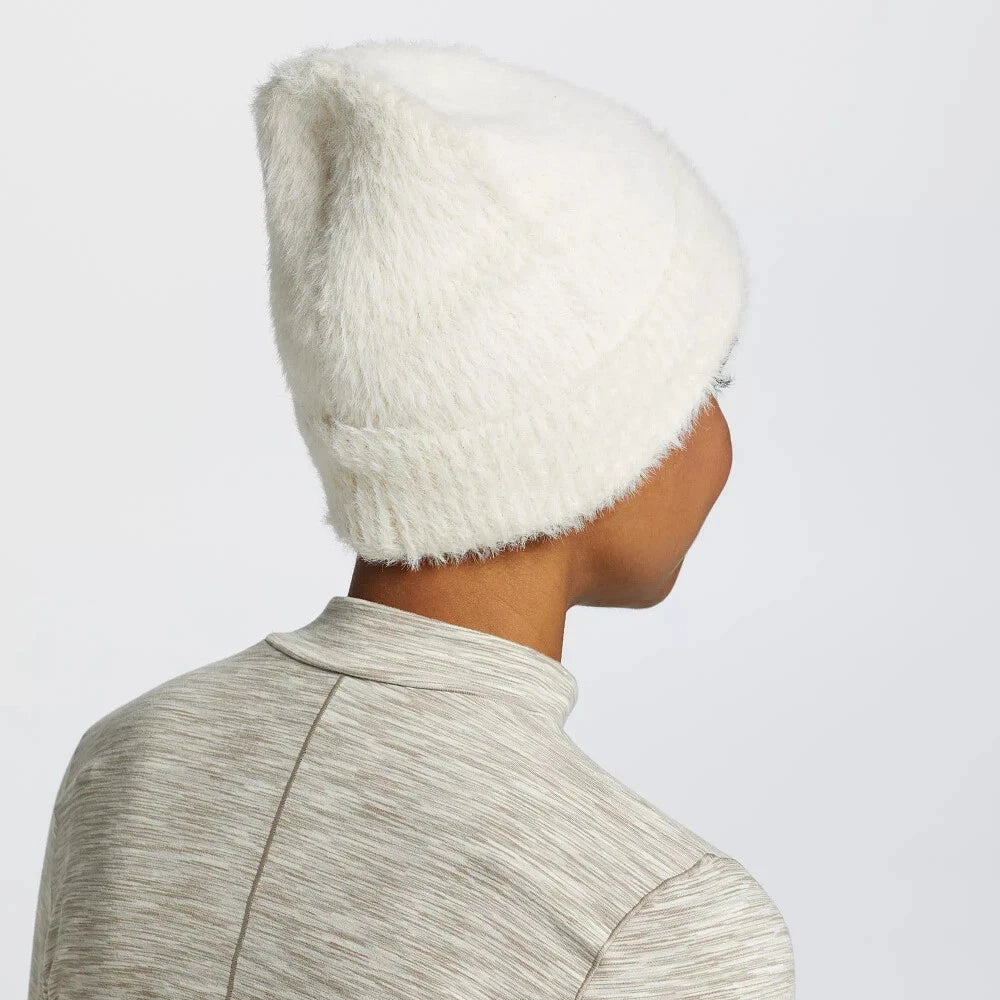 Alpine Alpine Design Women's Fuzzy Rib Beanie, Cream, One Size